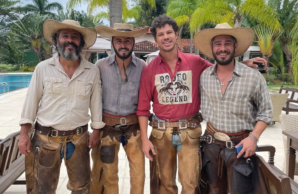 Ligeirinho Sanfoneiro participa de gravações da novela Pantanal